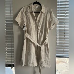 Wilfred Eleta 100% Organic Linen Dress
